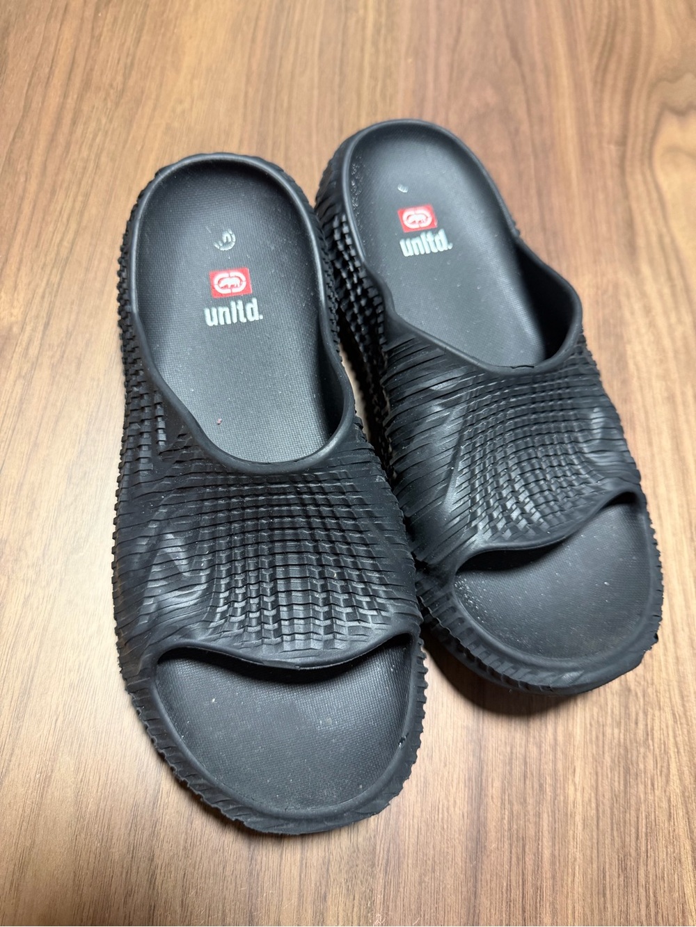 Unltd. Black Kids Slide Sandals